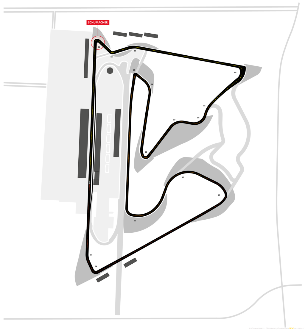 F1 | GP Bahrain 2023: la mappa e le statistiche di Sakhir
