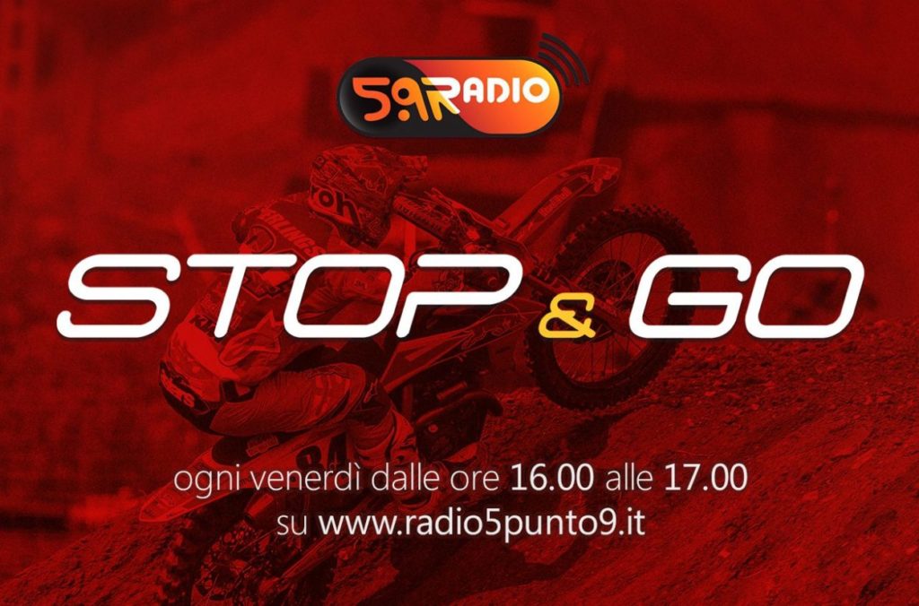 "Stop&Go" live venerdì 7 giugno alle ore 16:00 su Radio 5.9