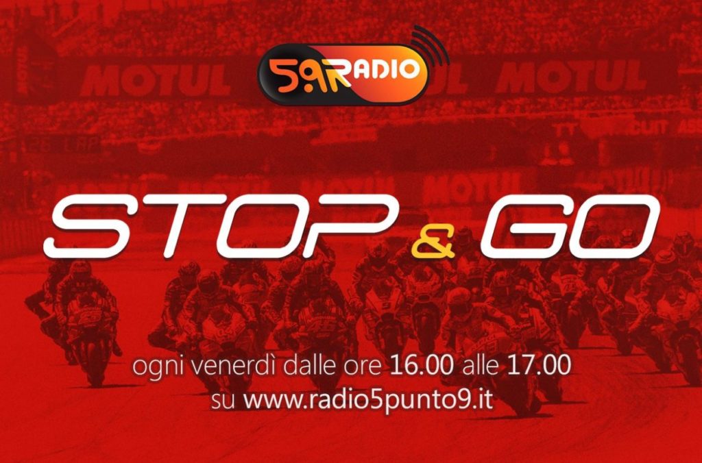 "Stop&Go" live venerdì 28 giugno alle ore 16:00 su Radio 5.9