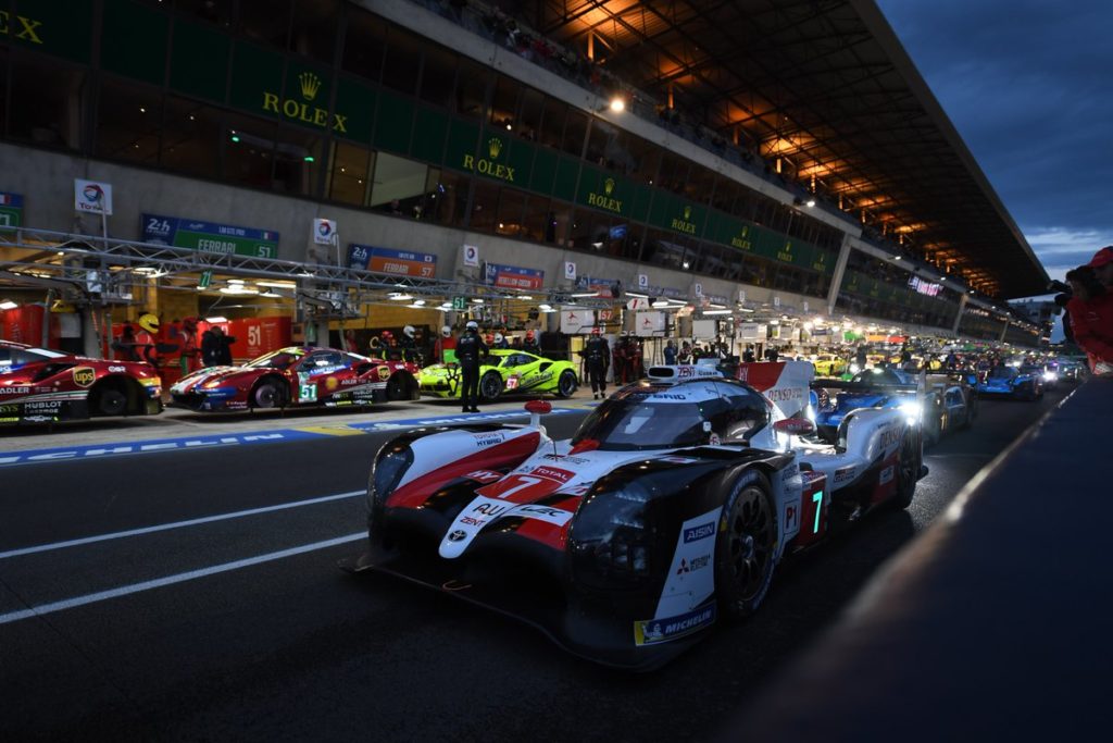 WEC | Le Mans: pole provvisoria (e incidente) per la Toyota #7