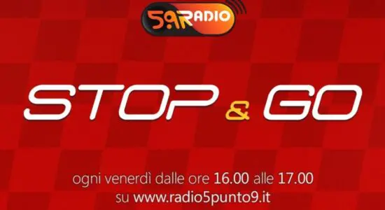 “Stop&Go” live venerdì 7 febbraio alle ore 16:00 su Radio 5.9