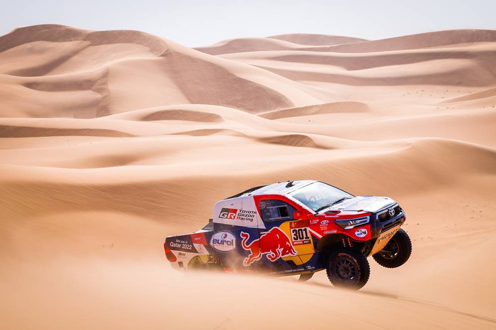 Dakar 2021 | Giorno 3: secondo successo di tappa per Al-Attiyah, problemi per Sainz