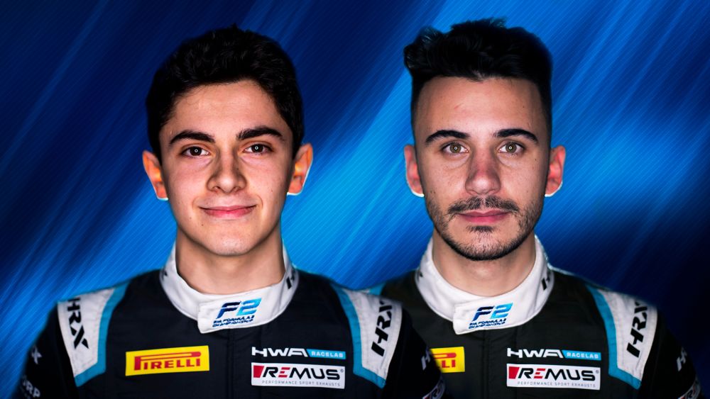 F2 | HWA Racelab ingaggia Matteo Nannini e Alessio Deledda