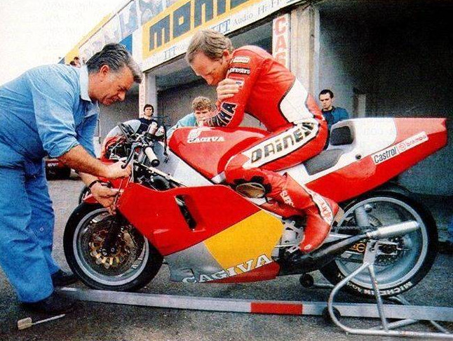 Kenny Roberts atto II: il test con la Cagiva a Monza 1986