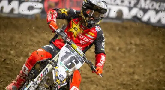 Supercross | Indianapolis #2 2021, Osborne (Husqvarna): “Ho colpito il manubrio nelle prove e non mi sono trovato con la pista”