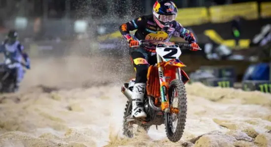 Supercross | Daytona 2021, Webb (KTM): “Tomac era imbattibile, bello essere ancora sul podio”