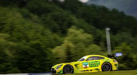 Weekend tutto in salita per la vettura #70 di Marciello al Red Bull-Ring