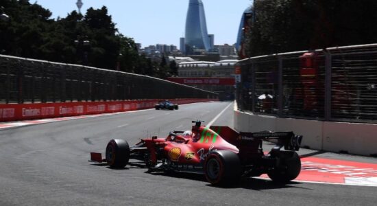 F1 Baku 2021 Q Leclerc