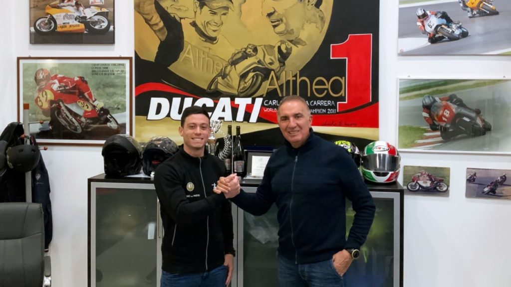 SSP | Althea Racing rientra nel mondiale, Federico Caricasulo correrà con una Ducati V2 nel 2022