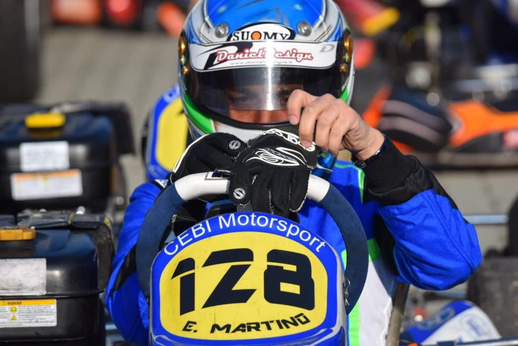 Enrico Martino è vicecampione Kartsport Circuit 2021 con CEBI Motorsport