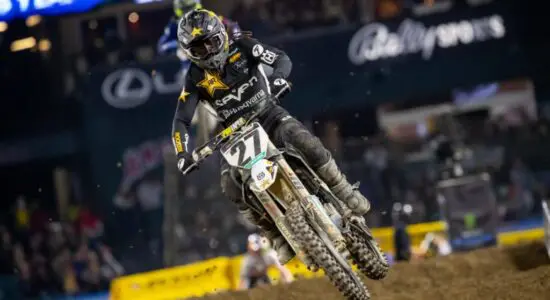 Supercross | Anaheim #1 2022, Stewart (Husqvarna): “Un’ottima performance, nonostante il risultato finale”