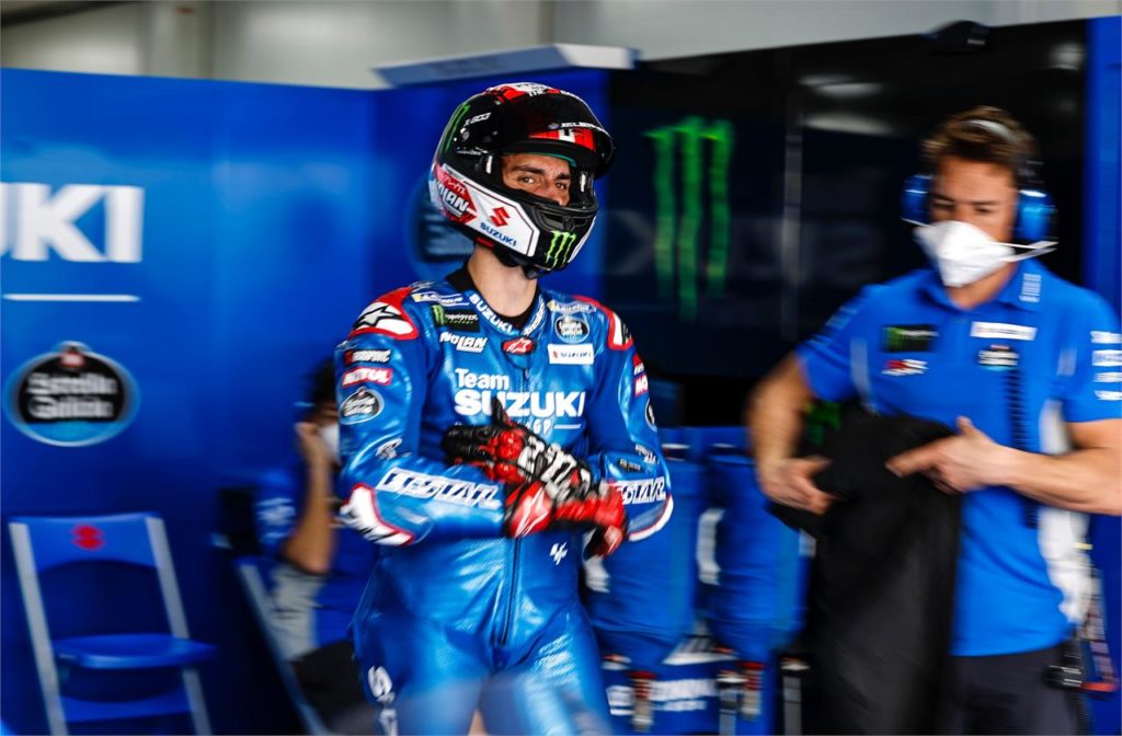 MotoGP | GP Francia 2022, Rins (Suzuki): "Penso che la scia di Pecco mi abbia risucchiato all’esterno della curva"