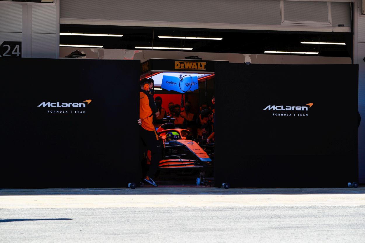 F1 | McLaren MCL36, lo Shakedown di Barcellona [Gallery]