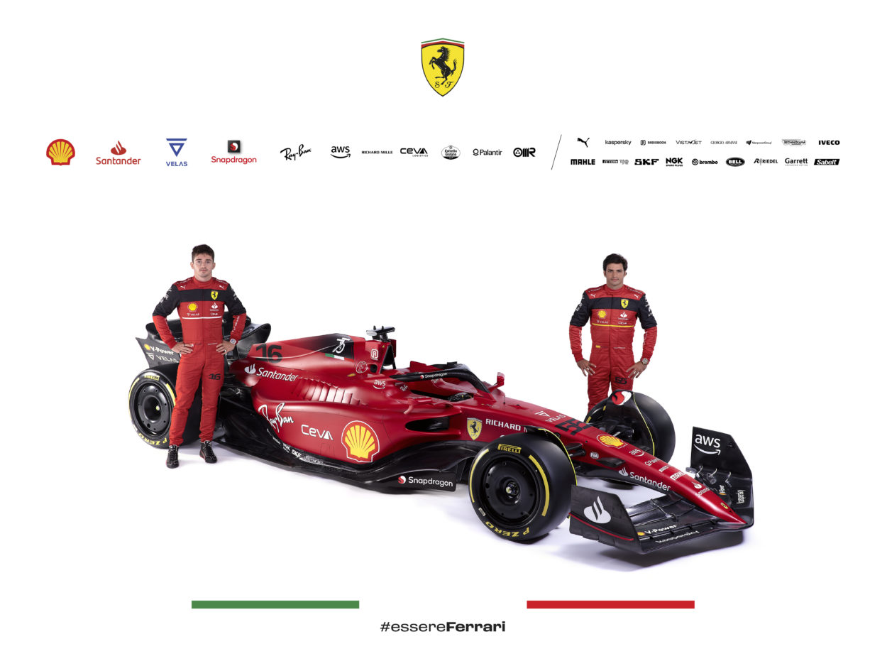 F1 | Le immagini della Ferrari F1-75 [Gallery]