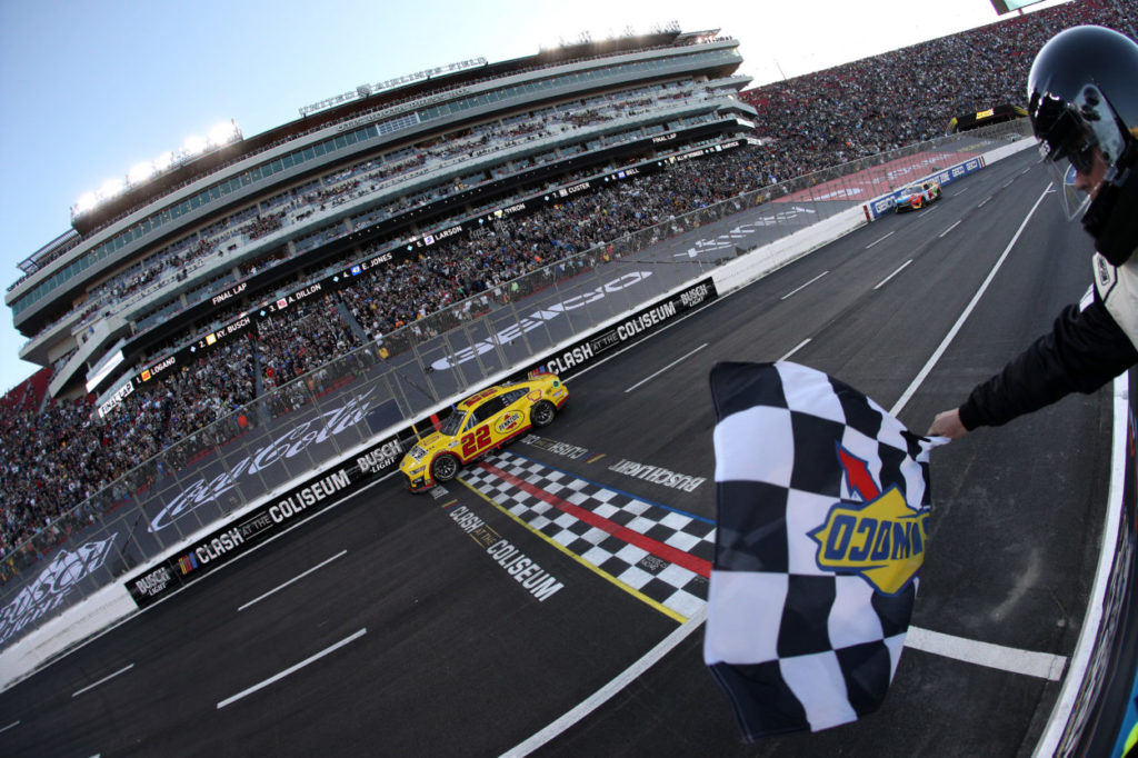 Nascar Cup Series Busch Clash 2022 Logano