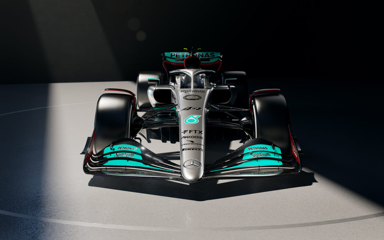 F1 | Mercedes presenta la W13, l'arma di Lewis Hamilton e George Russell per il 2022