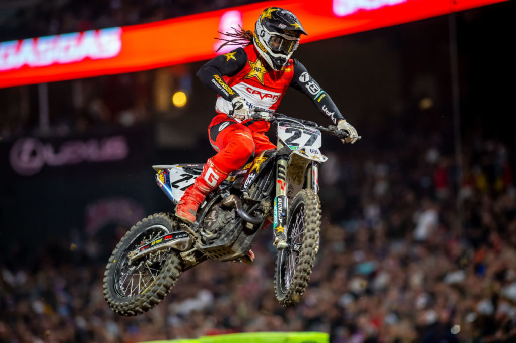 Supercross | Anaheim #3 2022, Stewart (Husqvarna): "Una gara dove si poteva guadagnare poco e perdere tanto"