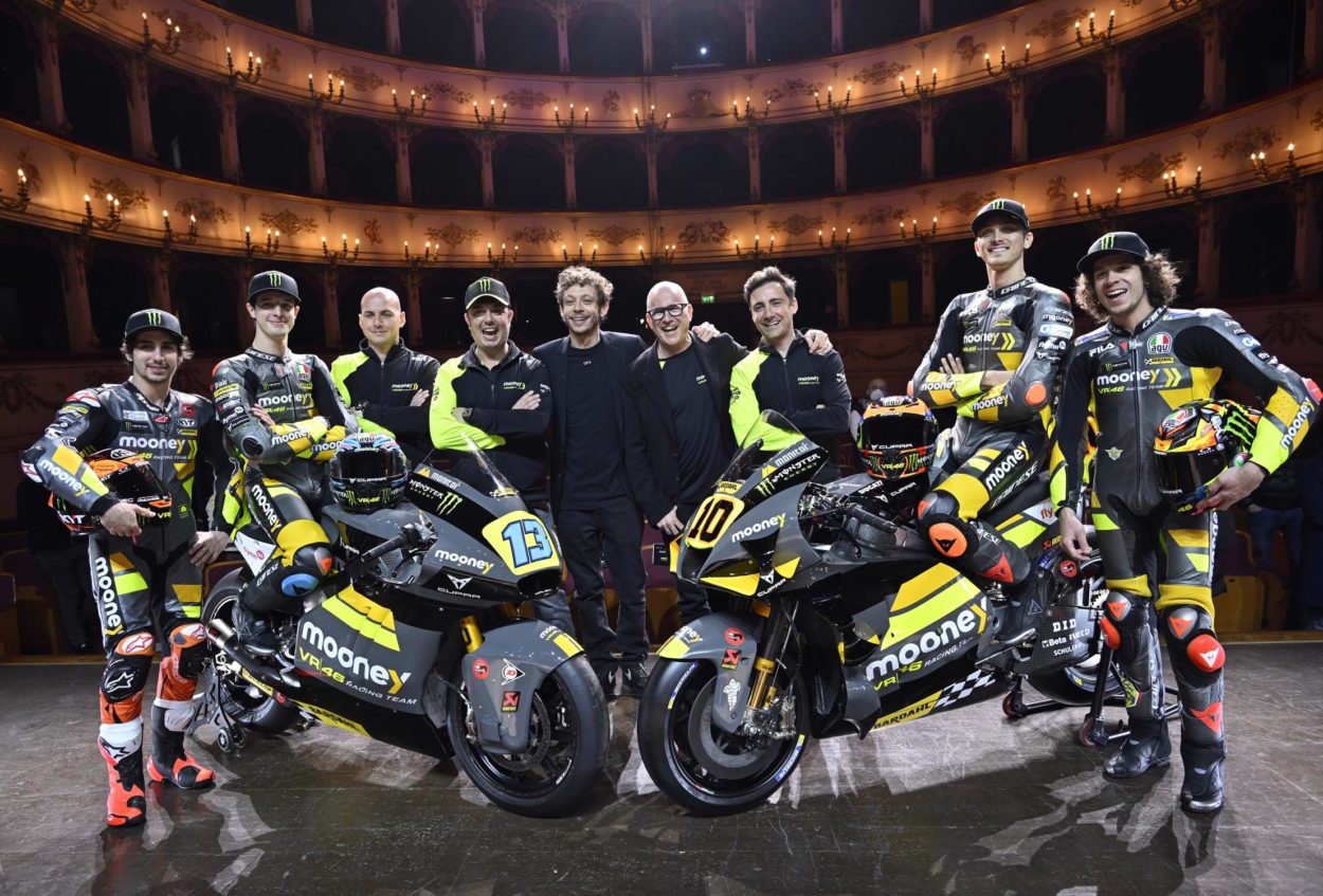 Motomondiale | Presentato il team Mooney VR46 per la stagione 2022