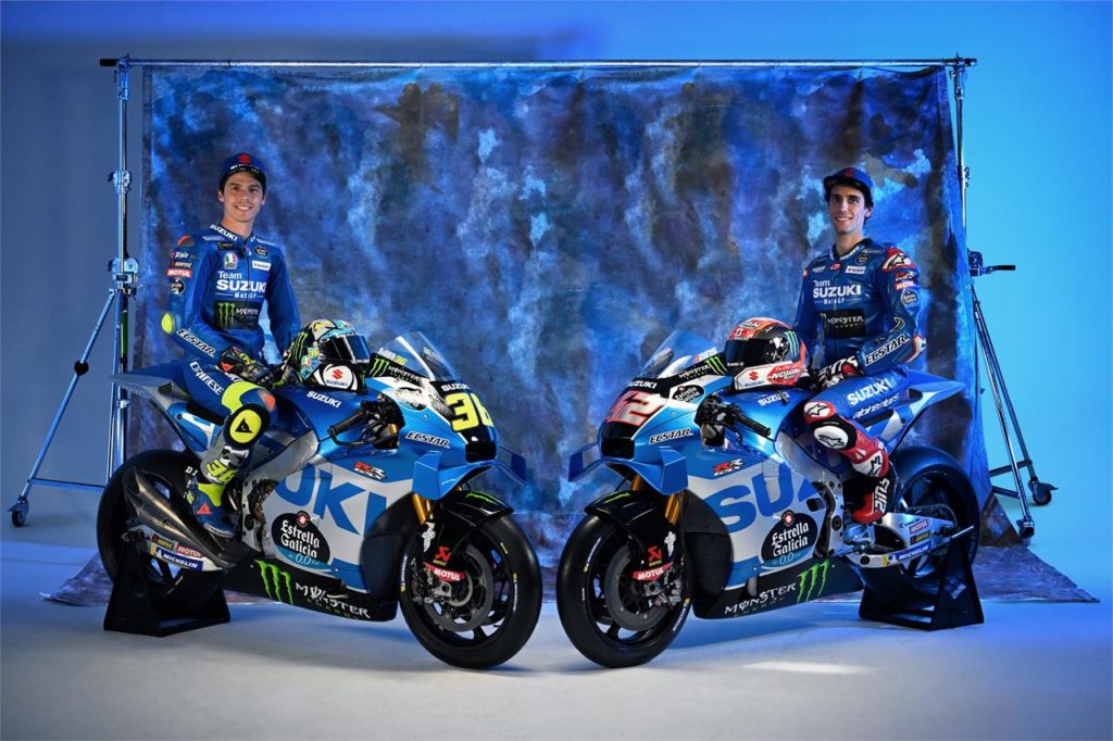 MotoGP | Presentate le nuove Suzuki GSX-RR per il campionato 2022