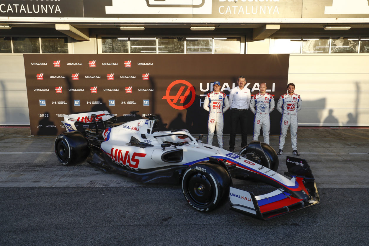 F1 | Presentata la Haas VF-22 a Barcellona