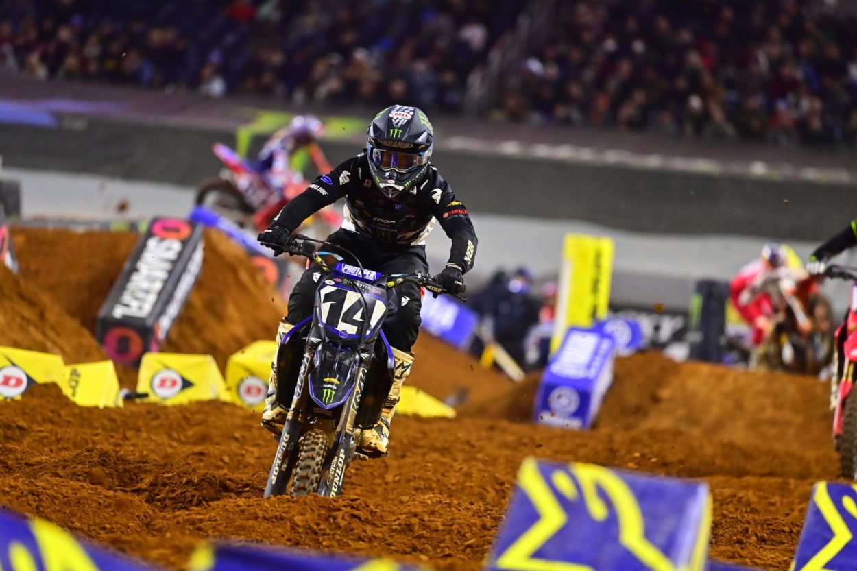 Supercross | Arlington 2022, Ferrandis (Yamaha): "Incidenti ed errori vari, ma la moto è formidabile"