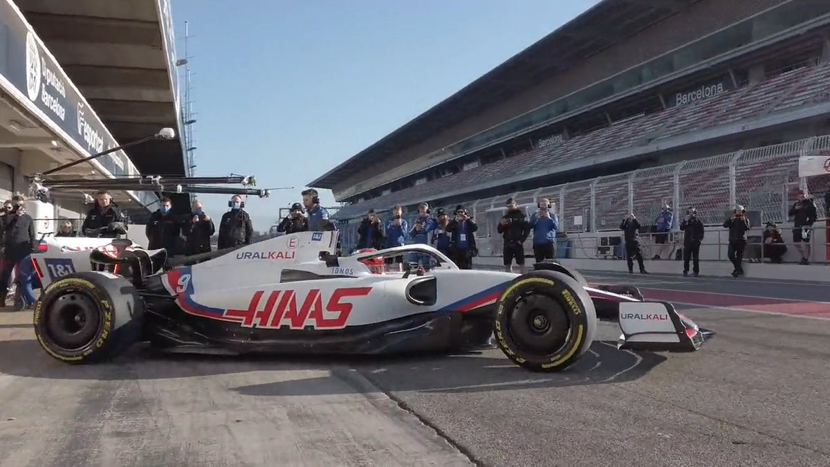 F1 | Prima uscita per la Haas VF-22 a Barcellona