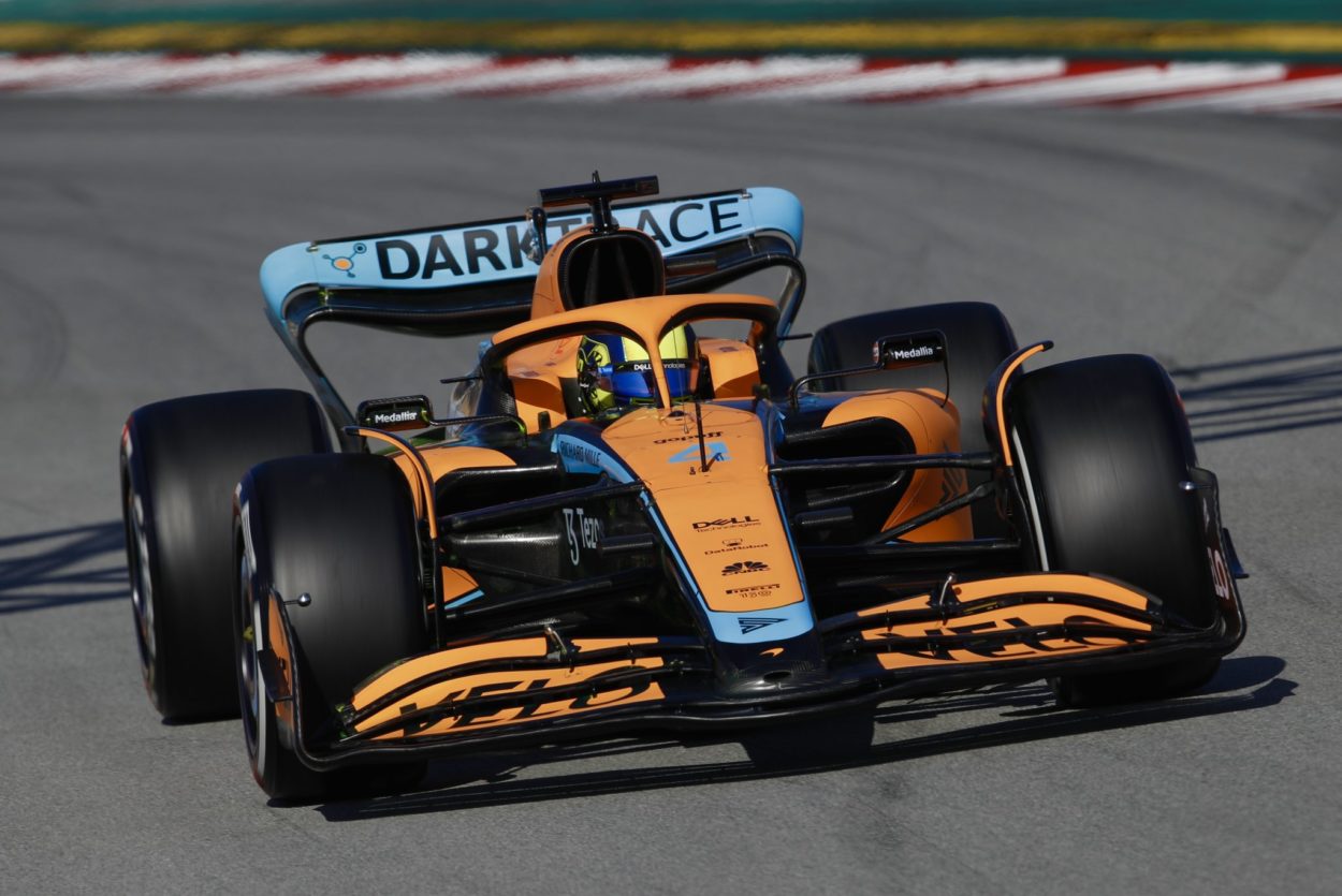 F1 | Test Barcellona 2022, Day 1, Norris: "Mi piace il cambiamento ed è stata una giornata produttiva"