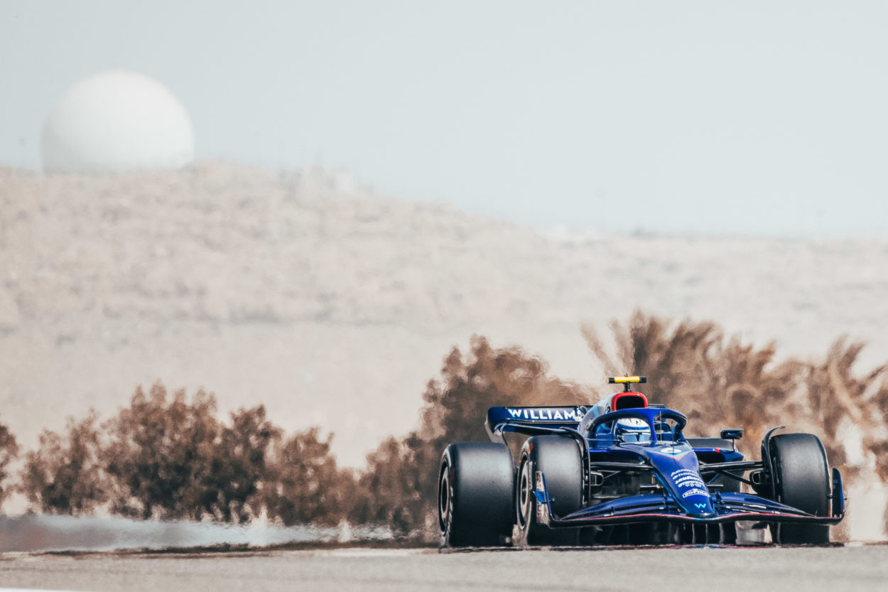 F1 | Test Bahrain 2022, Day 3, Latifi: "Gran lavoro del team per permettermi di recuperare il tempo perso"