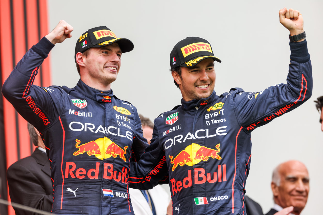F1 2022 - Emilia Romagna - Verstappen e Perez Red Bull 