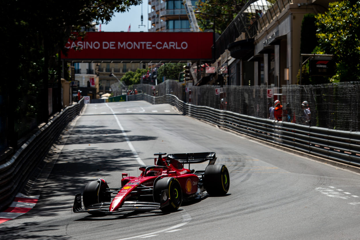 F1 2022 - Monaco, Pole di Leclerc (Ferrari)