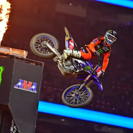 Supercross | Houston 2023, Tomac (Yamaha): “Vincere subito dopo l’incidente dello scorso weekend è formidabile”