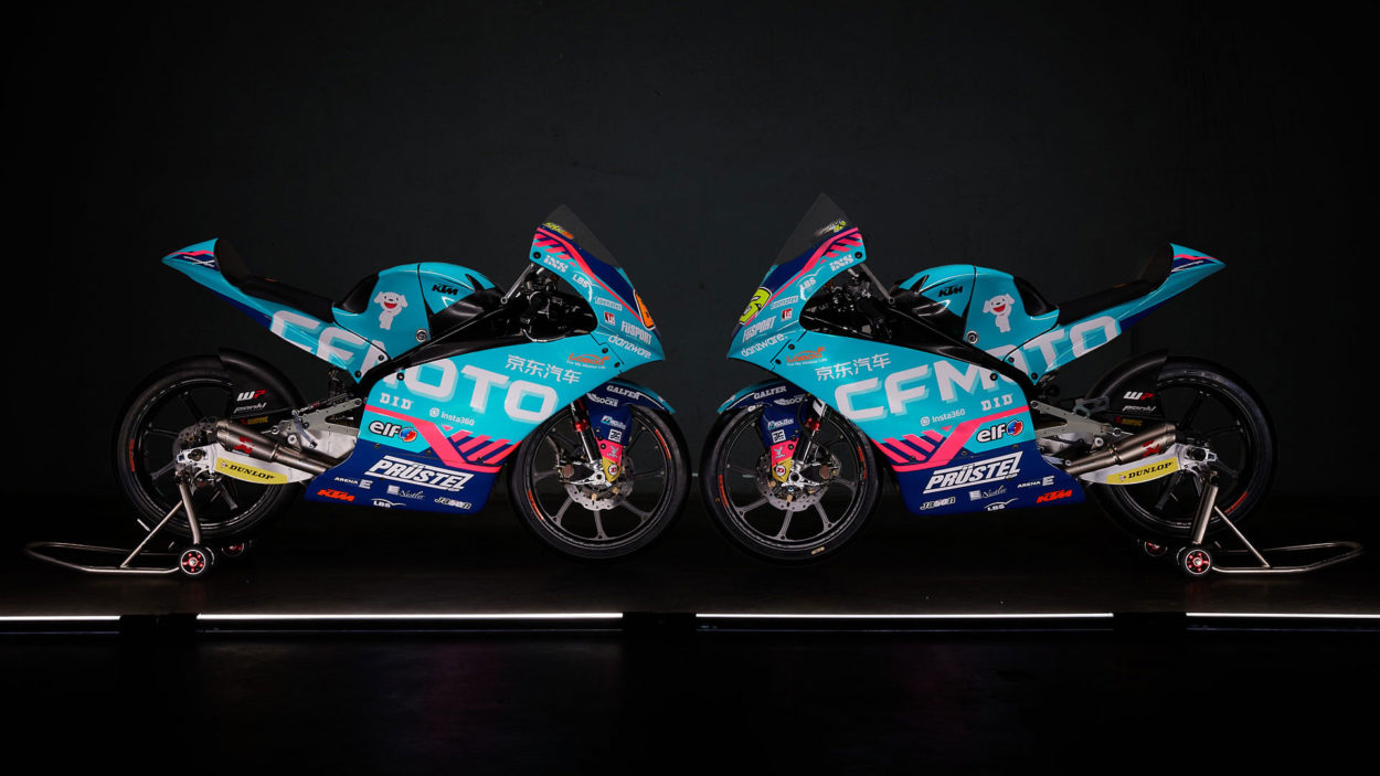 Moto3 | Presentata la nuova livrea di CFMOTO Prüstel GP per il 2023