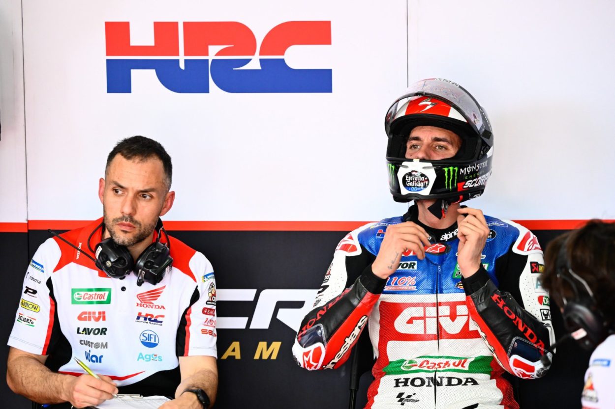 MotoGP | GP Spagna 2023, Rins (Honda LCR): "Non mi sentivo a posto con la frizione e sono caduto"