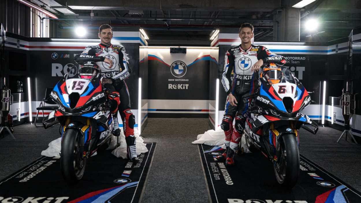 SBK | Presentata la nuova BMW M1000RR ed il team Motorrad ROKiT 2023