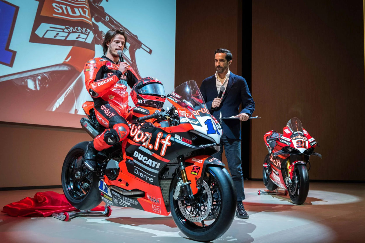 SSP | Presentata anche la Ducati Panigale V2 del team Aruba Racing per il 2023