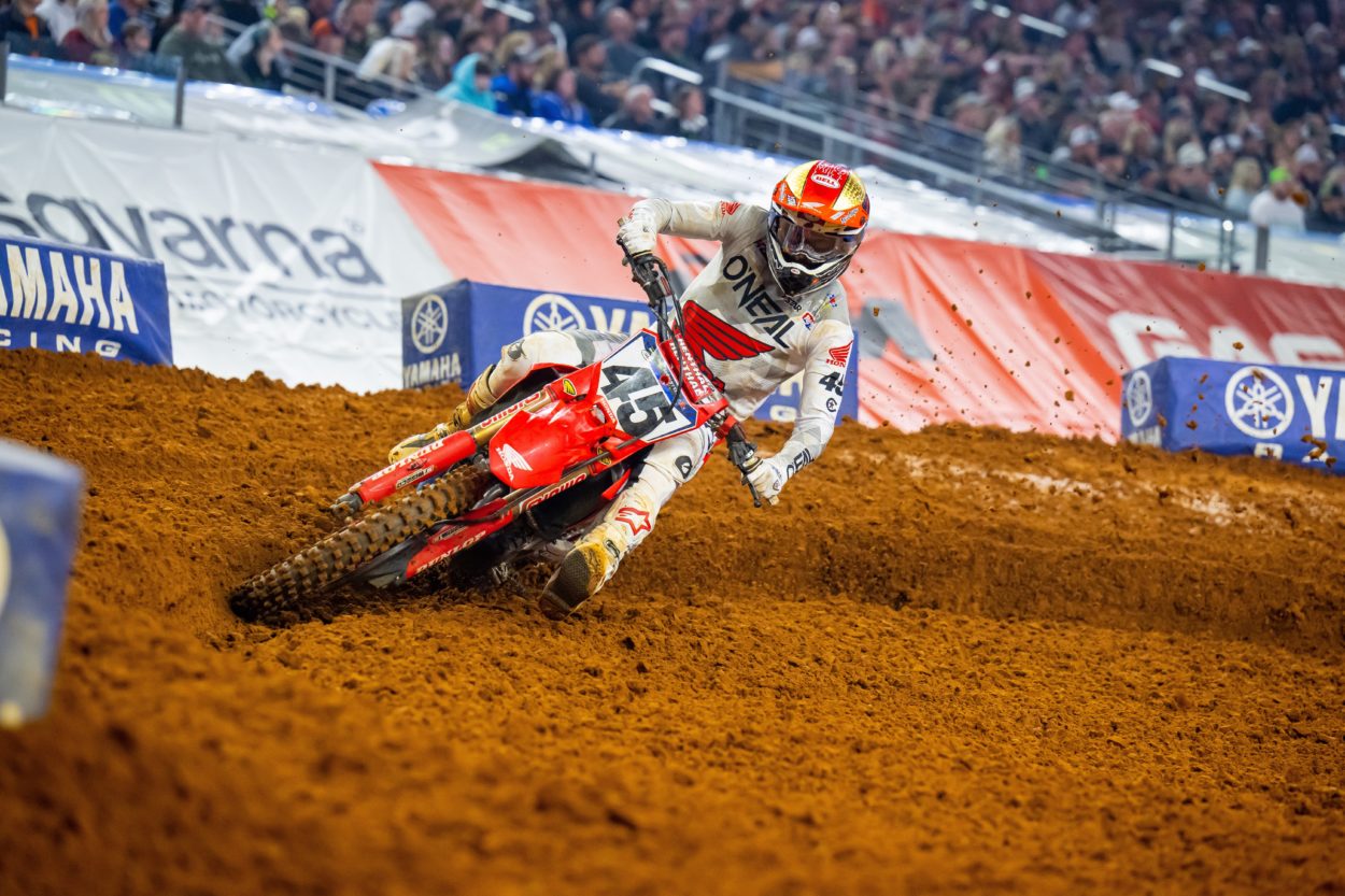 Supercross | Arlington 2023, Nichols (Honda): "Una serata da cancellare"