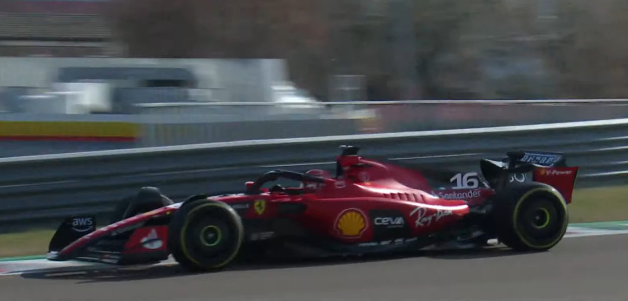 F1 | La Ferrari SF-23 subito in pista a Fiorano