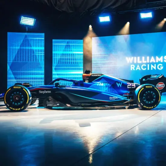 F1 | Williams presenta la livrea della FW45 per il 2023. Gulf Oil tra i nuovi sponsor, il 13 febbraio shakedown a Silverstone