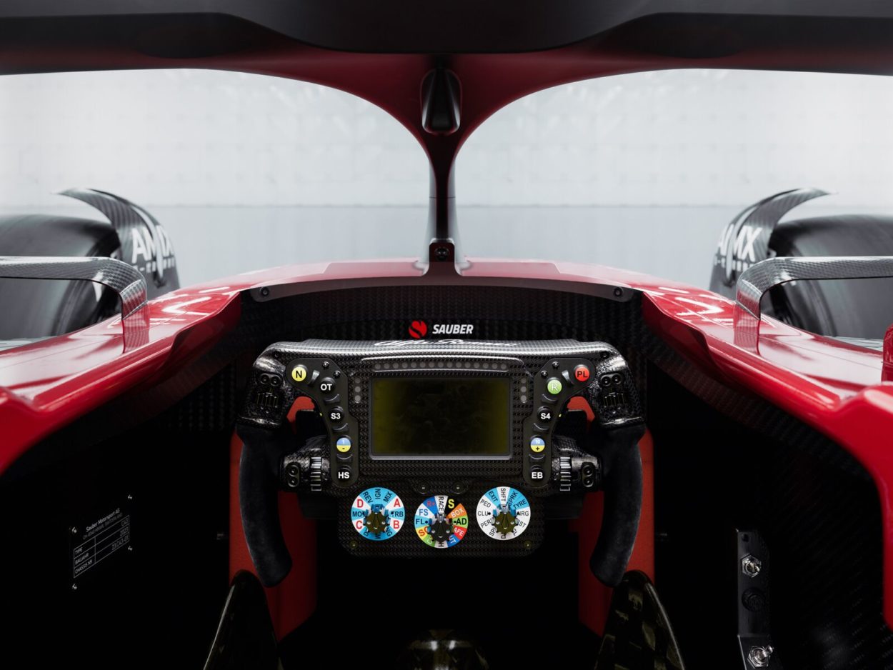 F1 | Alfa Romeo C43, le immagini della nuova monoposto svizzera [Gallery]