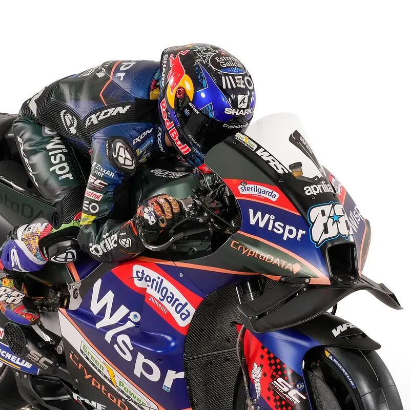 MotoGP |  A Aprilia RNF Racing CryptoDATA Satellite Team para 2023 foi apresentada