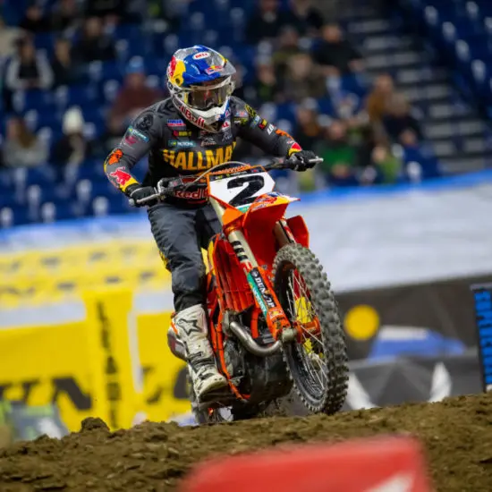 Supercross | Indianapolis 2023, Webb (KTM): “Deluso per il risultato, ma la tabella rossa è un grande traguardo”