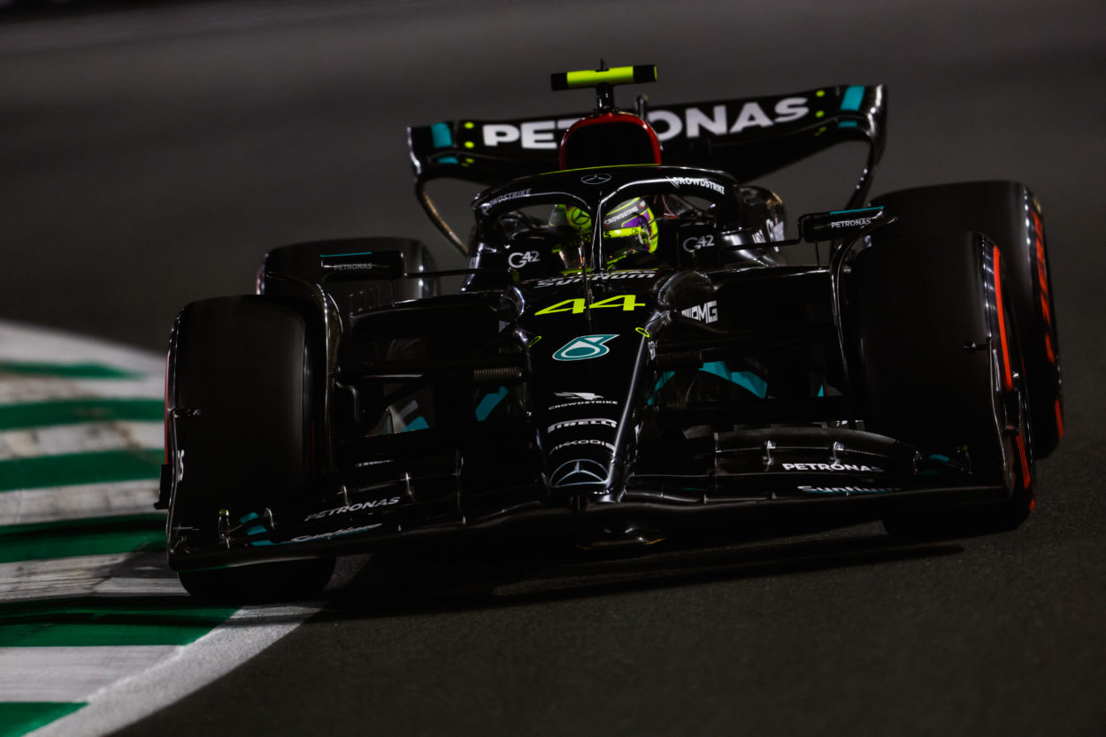 F1 | GP Arabia Saudita 2023, Libere, Hamilton: "Una giornata molto faticosa per me"