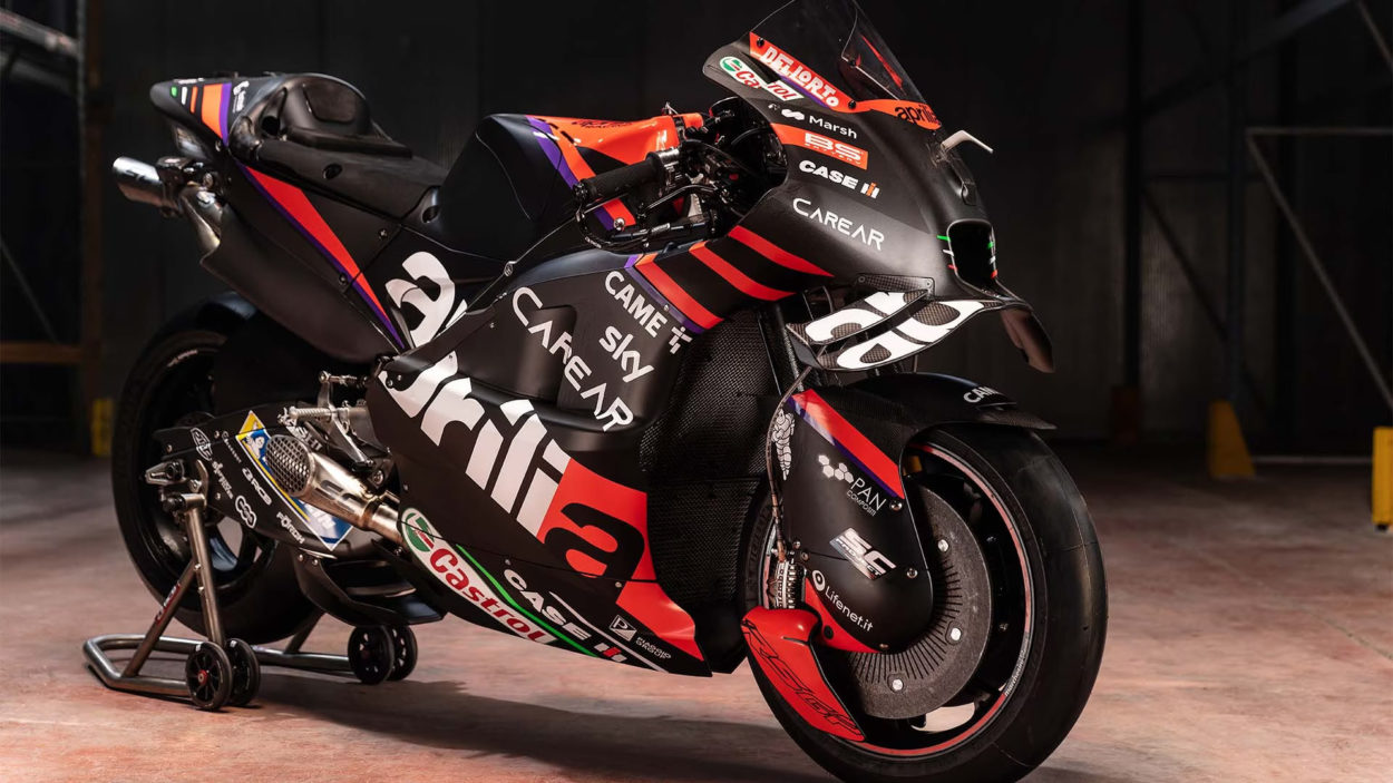MotoGP | Presentata la nuova Aprilia RS-GP 2023 per il prossimo campionato della classe regina