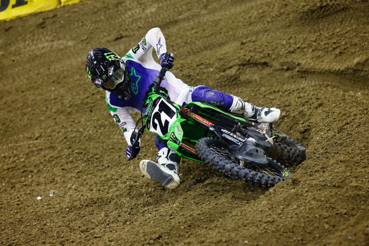 Supercross Detroit 2023, Anderson (Kawasaki) "Potevo essere