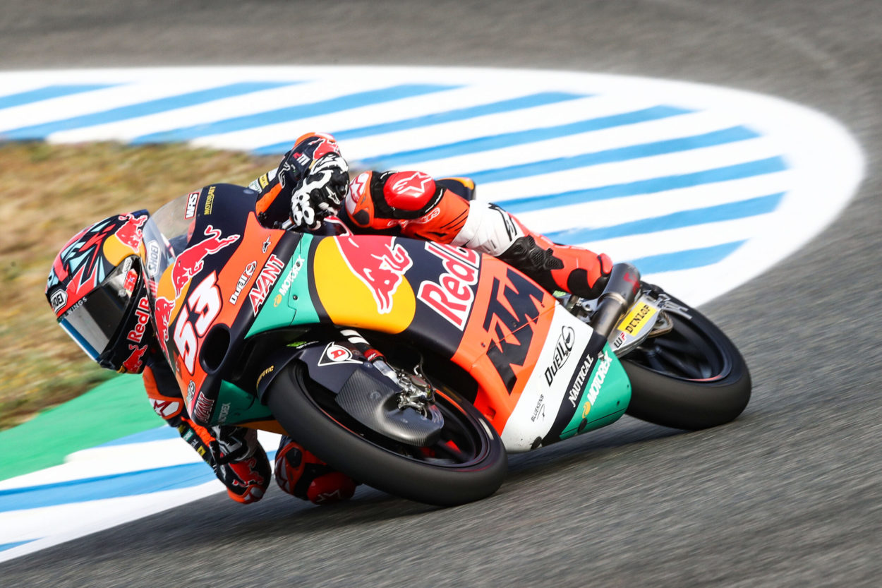 Moto3 | GP Spagna 2023, Qualifiche: grande risposta di Deniz Öncü, pole di forza a Jerez