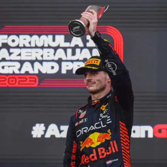 F1 | GP Azerbaijan 2023, Gara, Verstappen: “Io e Checo abbiamo usato ogni centimetro di pista… e anche qualche muretto”