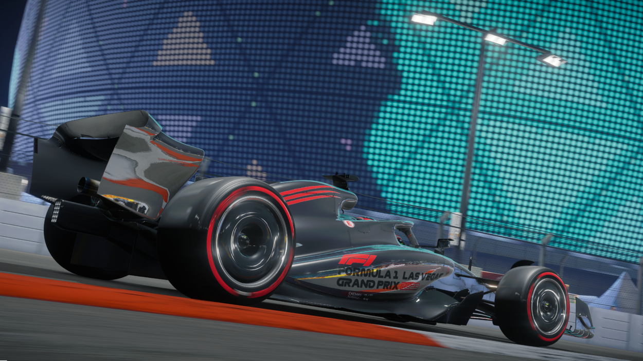 EA Sports F1 23 rivela in esclusiva un primo sguardo al circuito di Las Vegas Strip