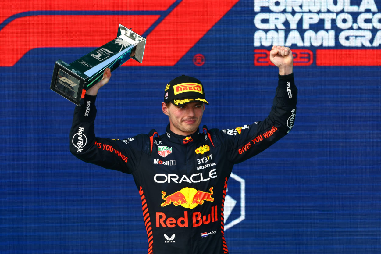 F1 | GP Miami 2023, Gara, Verstappen: "Lo stint con le gomme dure mi ha permesso di vincere"