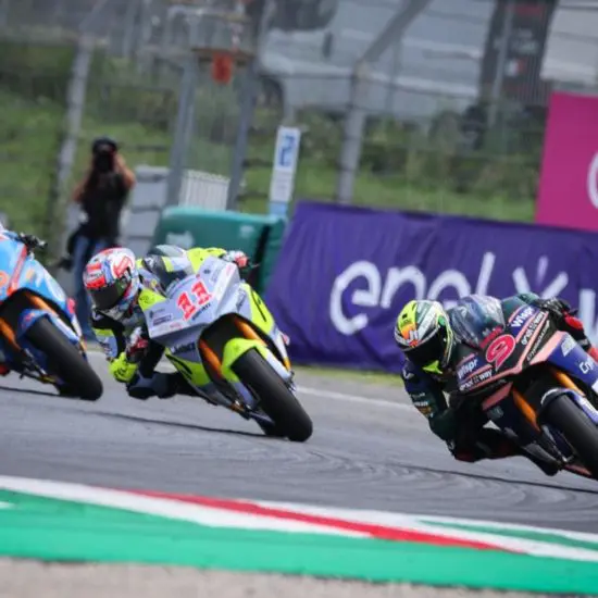 MotoE | GP Italia 2023: Andrea Mantovani vince gara 1 al Mugello. Podio tutto italiano!