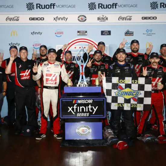 NASCAR | Xfinity Series: dopo fulmini e pioggia, Custer vince a Chicago in circostanze eccezionali